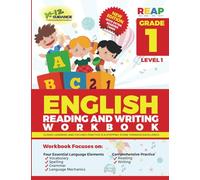 K12Guidance English Reading and Writing Workbook for Grade 1: Level 1