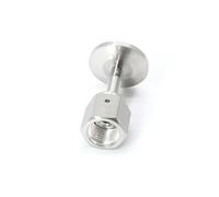K16 KF25 KF40 KF50 vers 1/4" 3/8" 1/2" VCR mâle femelle SUS raccord connecteur (KF50_1/2")
