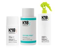 K18 Coffret Complet de Réparation Moléculaire - Shampooing Détox 250 ml + Masque Capillaire 50 ml + Brume Capillaire 300 ml
