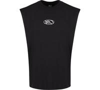 K1X T-Shirt 'Badge' noir / blanc, Taille S