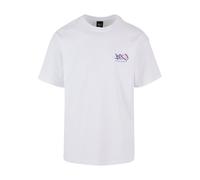 K1X T-Shirt bleu / orange / blanc, Taille XL