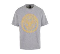 K1X T-Shirt 'Eagle' jaune d'or / gris chiné, Taille M