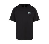 K1X T-Shirt 'Heatmap' bleu violet / rouge sang / noir / blanc, Taille XS