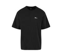 K1X T-Shirt 'Tag' noir / blanc cassé, Taille S
