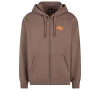 K1X Veste de survêtement marron / orange, Taille XS