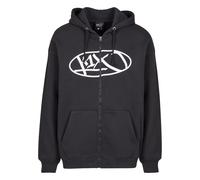 K1X Veste de survêtement noir / blanc, Taille XXS