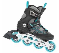 K2 Alexis 80 Aluminium Damen-Inliner Inline-Skates Fitness Freeskates Gris/