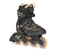 K2 Alexis 80 Boa 30H0100.1.1.070 Rollers en Ligne pour Femme Noir/pêche