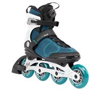 K2 Patins en ligne Alexis 84 BOA 2023 - 84mm/80A - Femme - sarcelle/blanc - Taille 38