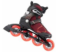 K2 Alexis 90 Boa Inline-Skates Inliner Fitnessskates 90mm/80A Rouge/Orange