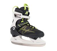 K2 Alexis Ice Patins à Glace pour Femmes, Gris/Vert, 3.5 UK