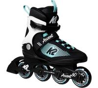 K2 Ascent 80 W Inline Skate Black/White/Turquise, 39.5