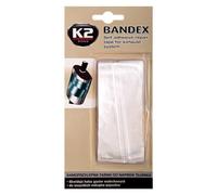 K2 Ruban adhésif de réparation Bandex B305 – Haute température pour échappement 5 cm x 100 cm Blanc