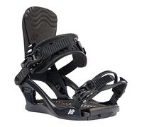 K2 Cassette Fixation Snowboard pour Femmes, Noir, M (EU: 36.5-42 - US: 6-10 - MP: 230-270)