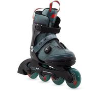 K2 Eddie Boa 30M0701 Patins à roulettes en Ligne pour garçon Bleu Sarcelle foncé