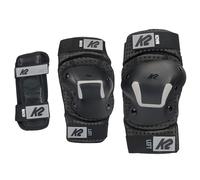 K2 Ensemble de Protections Mach Pad Unisexes pour Adultes, Noir, K : A:41-45B:36-39/E:A:27-30B:26-29/W:A:22-24B:19-21