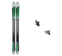 K2 - Fixations de ski de randonnée - Pack Wayback 88 2025 en Aluminium - Noir Noir 181 cm