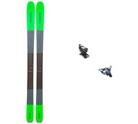 K2 - Fixations de ski de randonnée - Pack Wayback 89 2025 en Aluminium - Vert Vert 167 cm,174 cm,181 cm
