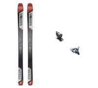 K2 - Fixations de Ski de randonnée - Pack Wayback 96 2025 en Aluminium - Noir Noir 184 cm