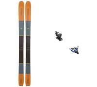 K2 - Fixations de Ski de randonnée - Pack Wayback 98 M 2025 en Aluminium - Marron Marron 165 cm,172 cm,179 cm,186 cm