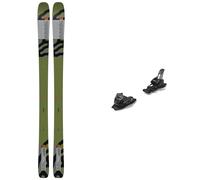 K2 - Fixations de ski freeride/freestyle - Pack Mindbender 89Ti 2024 - Kaki Kaki 182 cm