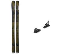 K2 - Fixations de ski Freeride/Freestyle - Pack Mindbender 89TI 2025 - Vert Vert 182 cm