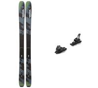 K2 - Fixations de ski Freeride/Freestyle - Pack Mindbender 96C 2025 - Gris Gris 172 cm,184 cm