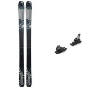 K2 - Fixations de ski Freeride/Freestyle - Pack Mindbender 99Ti 2024 - Gris Gris 178 cm