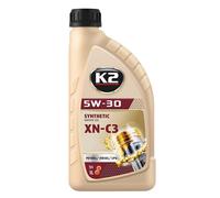 K2 Huile moteur TEXAR 5W-30 ACEA C2 ACEA C3 API SN XN-C3 1 L Compatible avec VW Golf VII 3/5 portes 5G1, BQ1, BE1, BE2 Golf IV 3/5 portes 1J1 Golf V 3/5 portes 1K1 Polo V 3/5 portes 6R1, 6C1, BMW