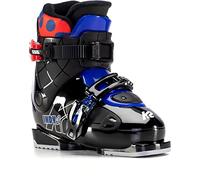 K2 Indy-2 Chaussures de Ski Garçon, Noir/Bleu/Rouge, Mondo: 20.5 (EU: 33 / UK: 13.5 / US: 1)