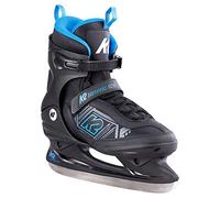 K2 Kinetic Ice 25E0230 Patins à Glace, pour Homme, Noir et Bleu, Taille M UE : 38 (Royaume Uni : 5, USA : 6)