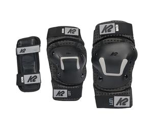 K2 Lot de Protections Mach Pad Unisexes pour Adultes, Noir, K : A:37-41B:33-36/E:A:24-27B:23-26/W:A:20-22B:17-19