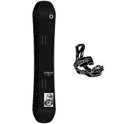 K2 - Pack Planche Snowboard Afterblack - 156W + Mach Black - Planche Snowboard