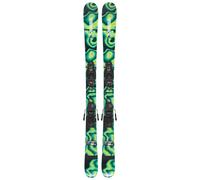 K2 - Pack skis freestyle - Omen JR + Fdt 7.0 Set + L Plate 2026 en Bois - Taille Enfant 149 cm 149 cm