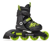 K2 Raider Kinder-Inliner Debutants Inline-Skates Kids Taille Réglable Lime Neuf