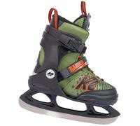 K2 Raider Ice Patins à Glace Garçon, Vert/orange, S ( EU: 29 - 34 - UK: 10c - 1 - MP: 16 - 20)