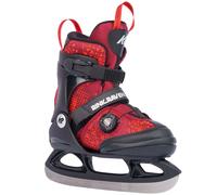 K2 Rink Raven Ice Boa Patins à Glace Garçon, Noir/Bleu, M (EU: 32-37 - UK: 13c-4 - MP: 19-23)