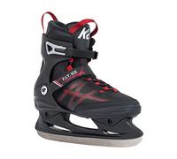 K2 Skate F.i.t Ice Patins à Glace pour Hommes, Noir_Rouge, 7.5 UK