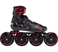 K2 Skates Adultes Universel Patins en Ligne Redline 110 Black_Red - Black - Red - EU: 43.5 (Mondo: 280 / cm: 28 / UK: 9 / US: 10) - 30F0195