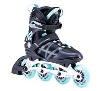 K2 Skates Femmes Patins en Ligne Alexis 84 Pro - Black - Light Blue - EU: 42.5 (Mondo: 280 / cm: 28 / UK: 8.5 / US: 11) - 30E0114
