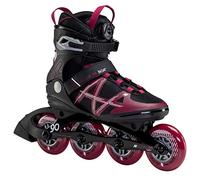 K2 Skates Femmes Patins en Ligne Alexis 90 BOA Black_Burgundy - Black - Burgundy - EU: 38 (Mondo: 245 / cm: 24.5 / UK: 5 / US: 7.5) - 30F0193