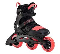 K2 Skates Femmes Patins en Ligne Trio LT 100 W Black_Coral - Black - Coral - EU: 42.5 (Mondo: 280 / cm: 28 / UK: 8.5 / US: 11) - 30F0128