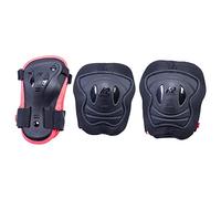 K2 Skates Filles Patins en Ligne Marlee Pro Pad Set - Black - Orange - S (Knee: A:27-31cm B:25-29cm / Elbow: A:22-25cm B:20-23cm / Wrist: A:17-19cm B:14-16cm) - 30E1410