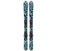 K2 - Skis - Indy + FDT 4.5 2025 - Taille Enfant 76 cm - Navy Navy 76 cm