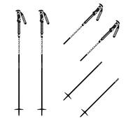 K2 Skis Swift Stick, bâton de Ski Unisexe - Adulte, Black, 105-135 cm - 10G3034.1.1.105-135