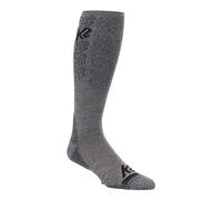 K2 Snow Chain Logo Sock Chaussettes de Ski Unisexe-Adulte, Gray, L