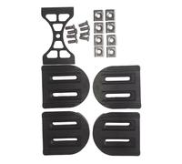 K2 Snowboard - Accessoire pour fixation de splitboard - Splitboard Canted Channel Puck Set - Pair - Noir Noir