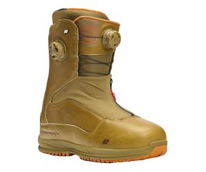 K2 Snowboard - Boots de snowboard all-mountain freeride - Taro Tamai Snowsurfer Ls Olive pour Homme - Taille 43,5 - Marron Marron 43,5
