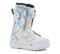 K2 Snowboard - Boots de snowboard All-mountain - Kinsley Cloud pour Femme - Taille 6 US - Blanc Blanc 6 US