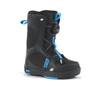 K2 Snowboard - Boots de snowboard all-mountain - Mini Turbo Black - Taille Enfant 28.5 - Noir Noir 28.5